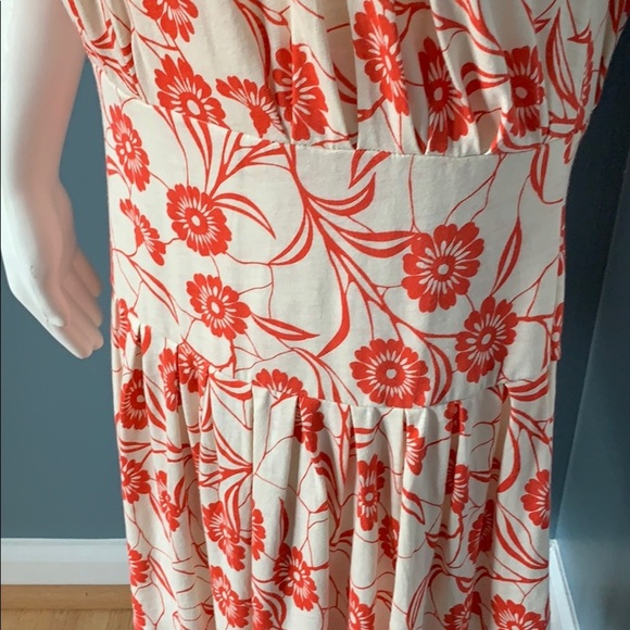 ANTHROPOLOGIE Leifnotes Scattered Stellata Floral Dress - Picture 5 of 8